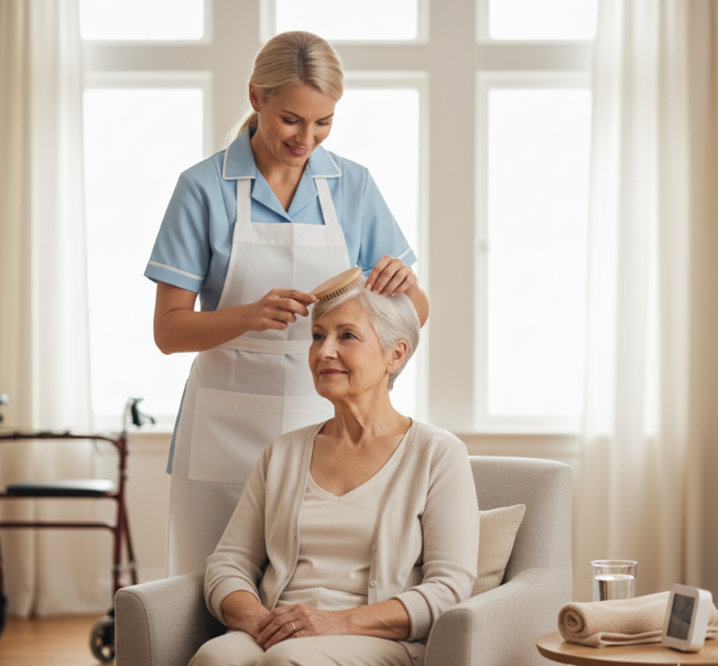 Trained Attendant Nurse At Home